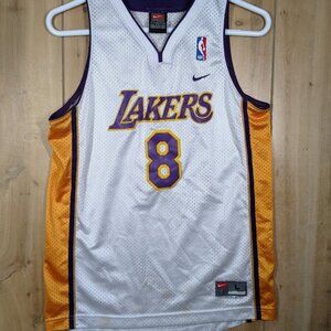 NBA Los Angeles Lakers Kobe Bryant Jersey Boys Size L Stitched #8